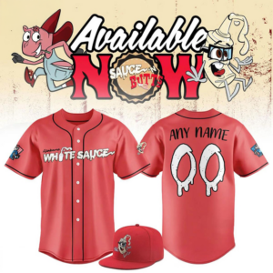 Rocket City Trash Pandas Alabama White Sauce Baseball Jersey