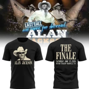 Alan Jackson Last Call Country Concert Vintage T-Shirt