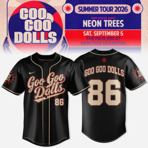 Goo Goo Dolls North America Tour Collector Jersey