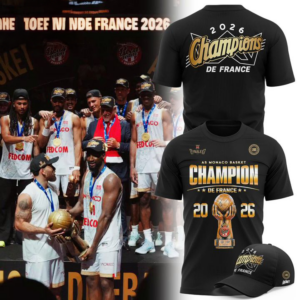 As Monaco Basket Champions 2026 Fan T-Shirt