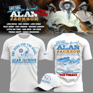 Alan Jackson Farewell Tour Country Music Graphic T-Shirt
