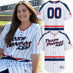 Rocket City Trash Pandas America 250 Baseball Jersey