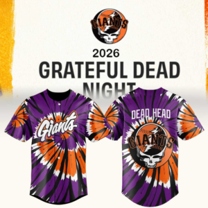 Giants Grateful Dead Night Baseball Jersey