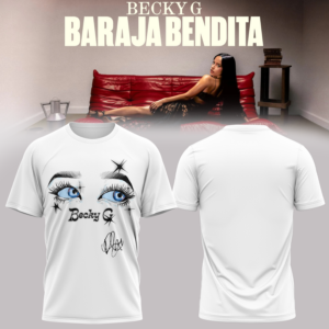 Becky G Baraja Bendita Music Lover T-Shirt