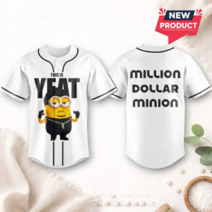 Yeat X Minion Music Fan Baseball Jersey