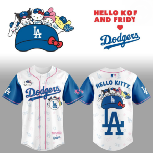 Los Angeles Dodgers X Hello Kitty And Friends 2026 Baseball Jersey