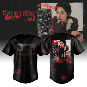 Gracie Abrams Daughter From Hell Collector Baseball Jersey