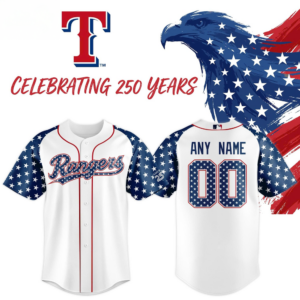 Texas Rangers America 250 Limited Baseball Jersey