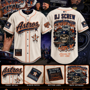 Houston Astros X Dj Screw Hip Hop Fan Limited Baseball Jersey