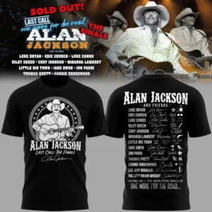 Alan Jackson Last Call Tour Collector Edition T-Shirt
