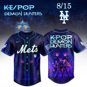 Kpop Demon Hunters X New York Mets 2026 Baseball Jersey