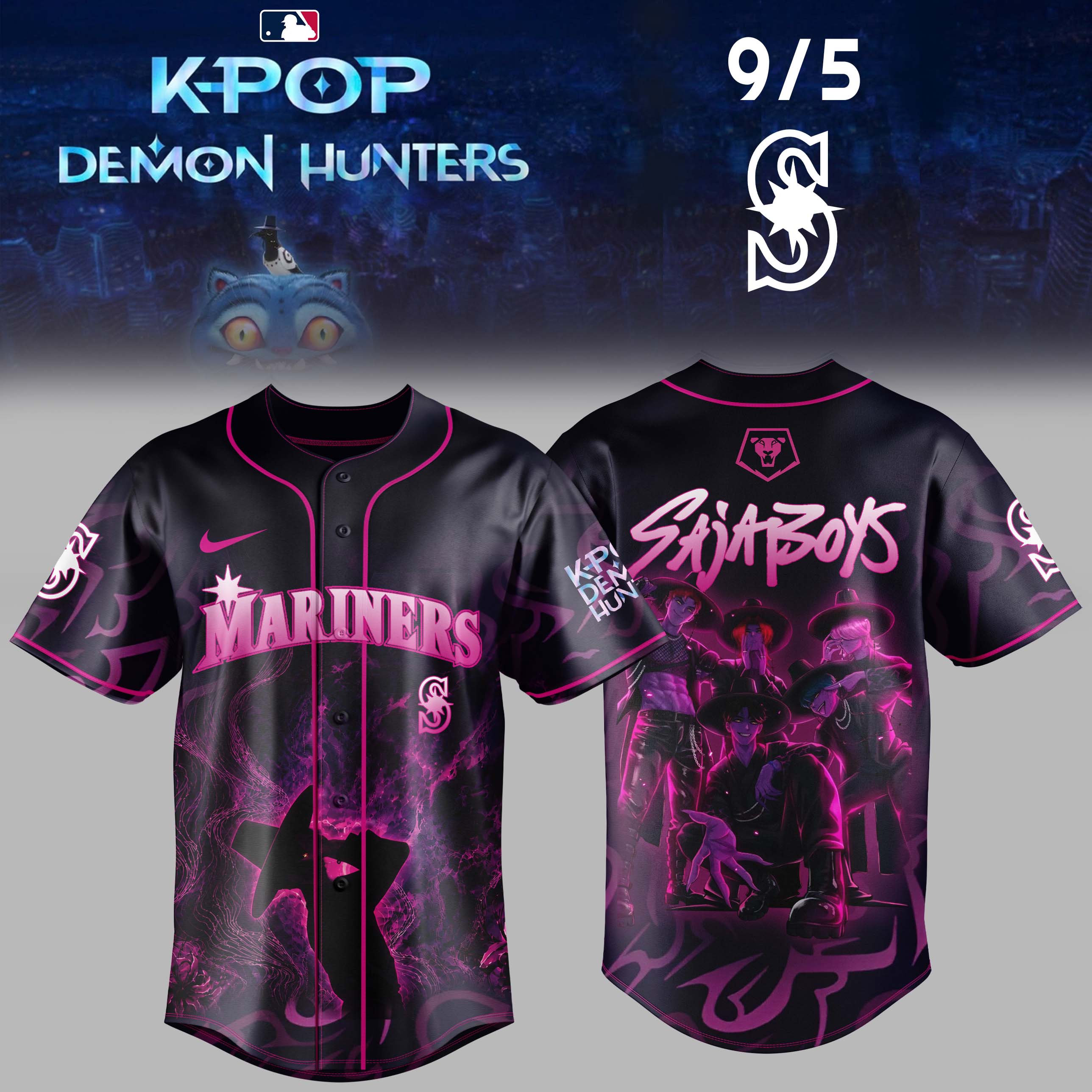 Saja Boys X Mlb Collector Edition Jersey