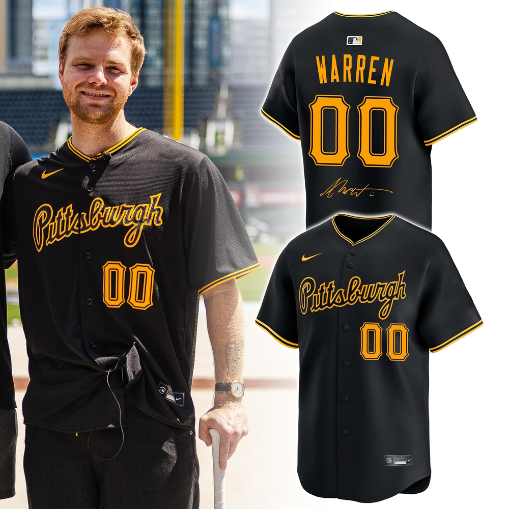 Pittsburgh Pirates X Alex Warren Baseball Jersey