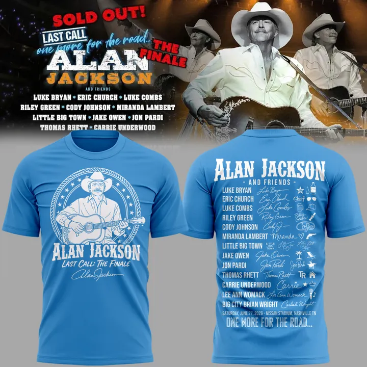 Alan Jackson Final Encore Country Music Premium T-Shirt