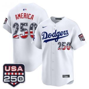 Los Angeles Dodgers Usa 250 Baseball Jersey