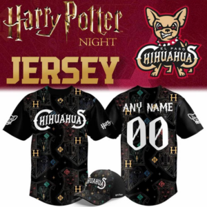 El Paso Chihuahuas Harry Potter Night 2026 Custom Baseball Jersey