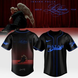 Isaiah Falls Lvrs Paradise Side B Tour 2026 Collector Baseball Jersey