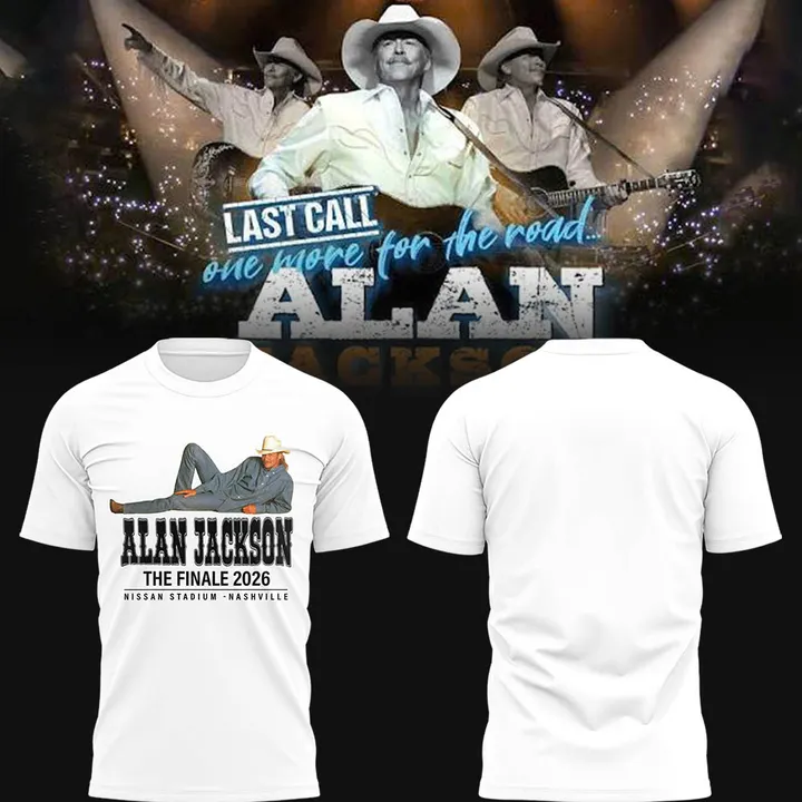 Alan Jackson Country Music Farewell Graphic T-Shirt