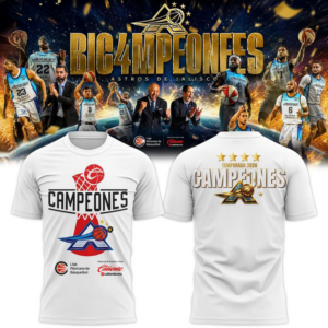 Astros De Jalisco 2026 Champions Celebration T-Shirt