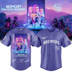 Milwaukee Brewers X Kpop Demon Hunters Nights Event Jersey