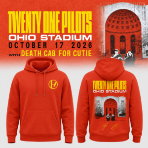 Twenty One Pilots 2026 Shows Signature Fan Pullover Hoodie