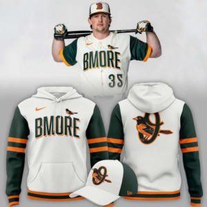 Baltimore Orioles City Connect Baseball Hoodie