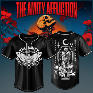 The Amity Affliction Skull Snake Jersey Never Alone Never Apart Gothic Band Merch Pullover Jersey Fan Gift