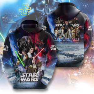 Star Wars 50Th Anniversary Commemorative Pullover Hoodie