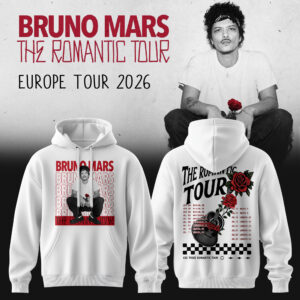 Bruno Mars Romantic Tour Live Show Hoodie