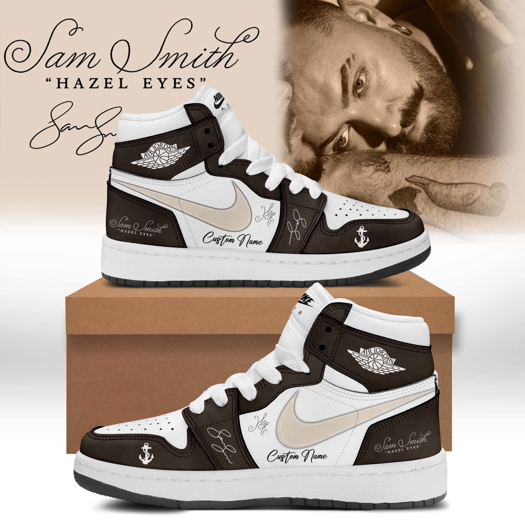 Sam Smith Hazel Eyes Album 2026 Music Lover Sneakers