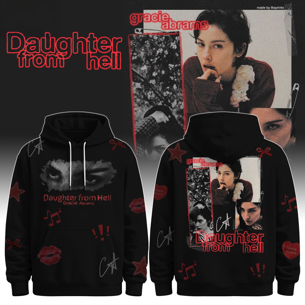 Gracie Abrams Daughter From Hell Premium Hoodie