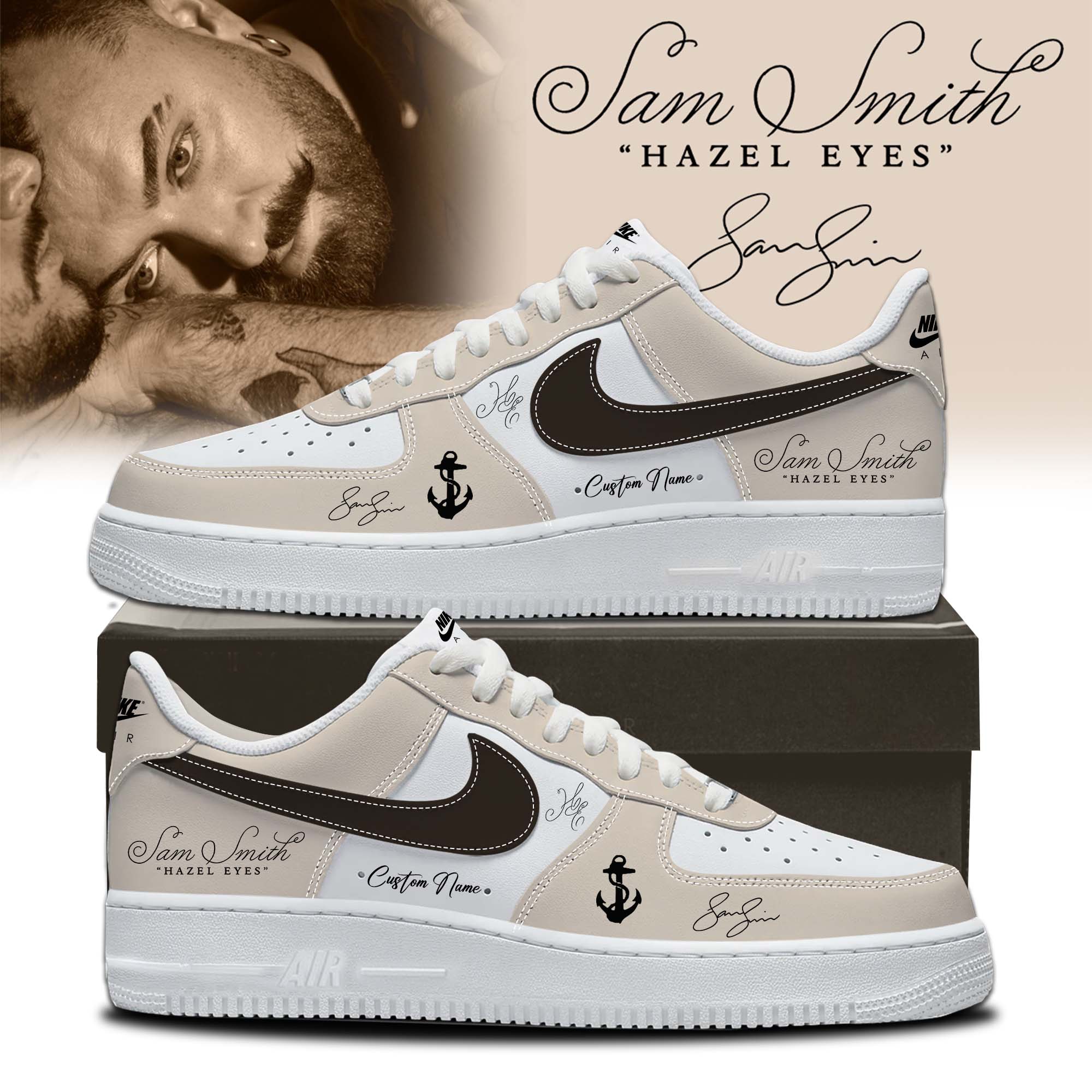 Sam Smith Hazel Eyes Album 2026 Casual Lifestyle Sneakers
