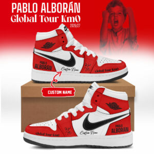 Pablo Alboran Global Tour Km0 Concert Collection Sneakers