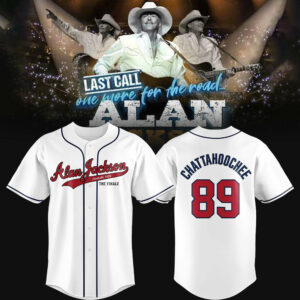 Alan Jackson Last Call One More For The Road Farewell Premium Baseball Jersey