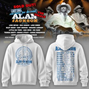 Alan Jackson Last Call Tour 2026 Country Fan Premium Pullover Hoodie