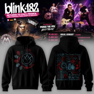 Blink182 Europe Tour Collector Edition Hoodie