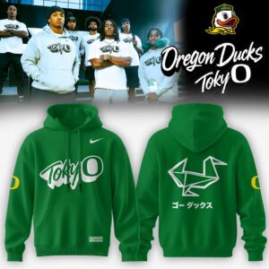 Oregon Ducks Japan Inspired Lifestyle Hoodie