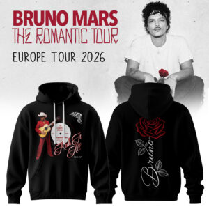 Bruno Mars Us & Uk Tour Collector Hoodie