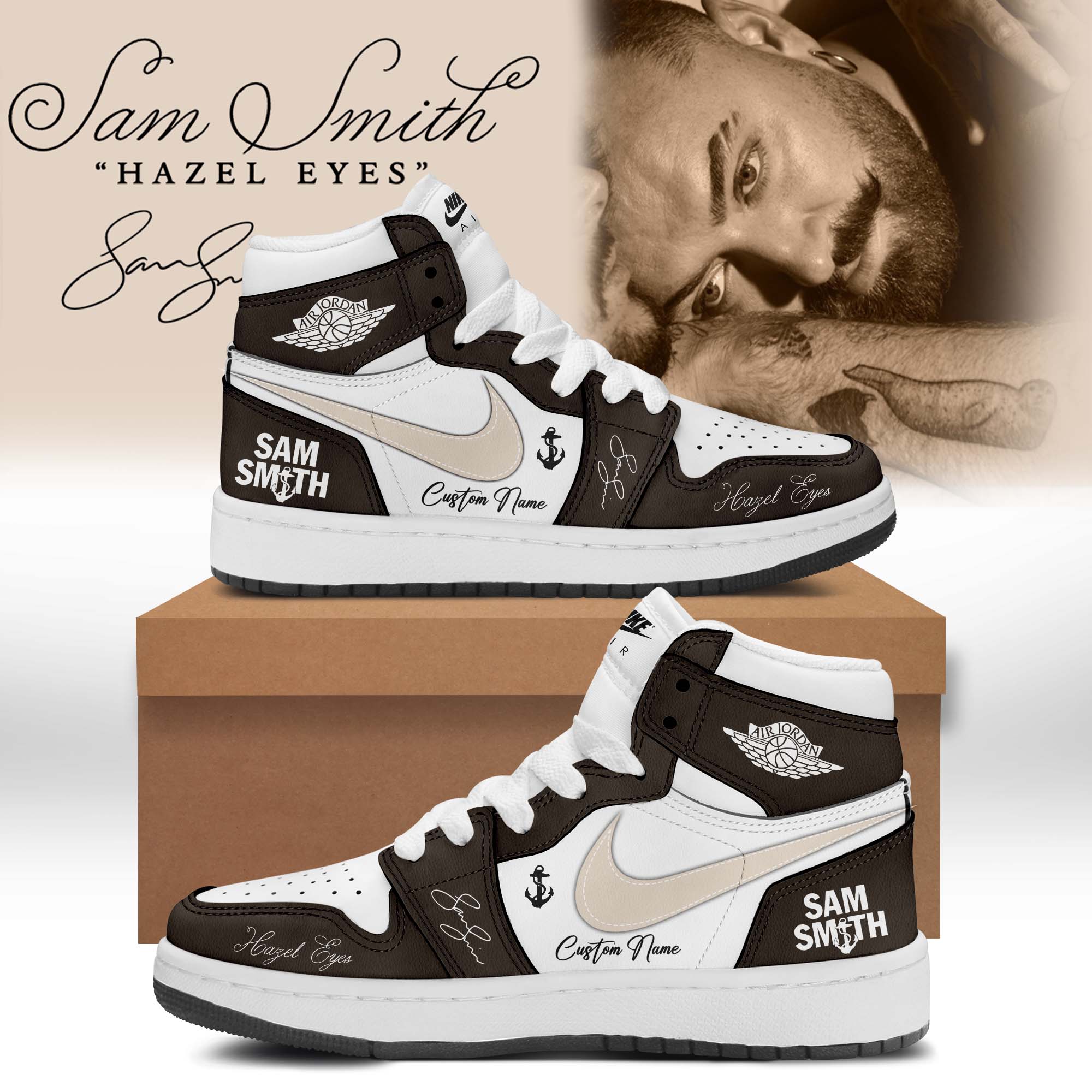 Sam Smith Hazel Eyes Album 2026 Premium Collector Sneakers