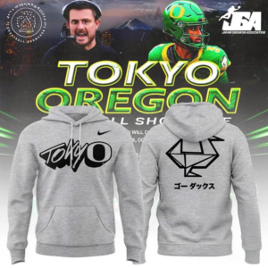 Oregon Ducks Tokyo Edition Graphic Hoodie