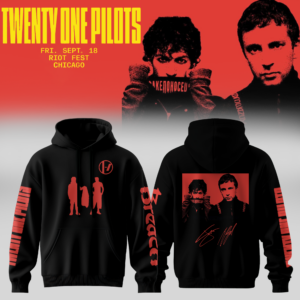 Twenty One Pilots 2026 Shows Signature Tour Hoodie