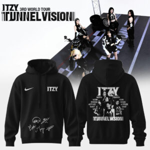 Itzy Tunnel Vision World Tour 2026 Exclusive Tour Hoodie
