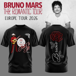 Bruno Mars Concert Souvenir Pullover T-Shirt