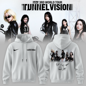 Itzy Tunnel Vision World Tour 2026 Signature Concert Hoodie