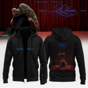 Isaiah Falls Lvrs Paradise Side B Tour 2026 Signature Zipup Hoodie