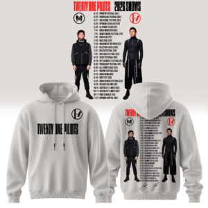 Twenty One Pilots 2026 Shows Premium Tour Hoodie