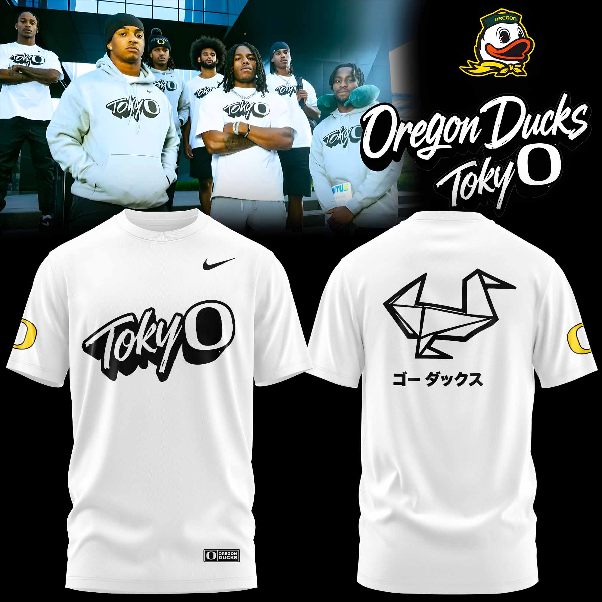 Oregon Ducks Sakura City Edition T-Shirt