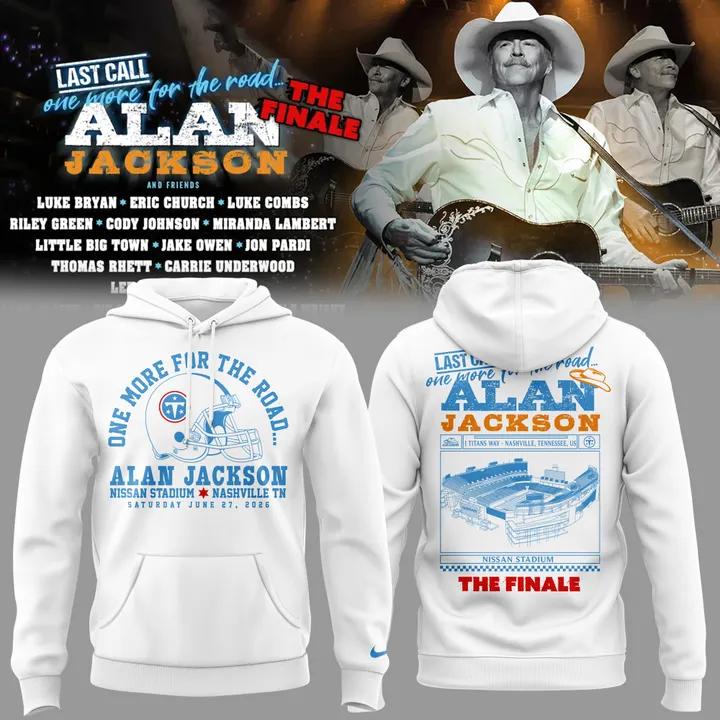 Alan Jackson Last Call Concert 2026 Premium Hoodie
