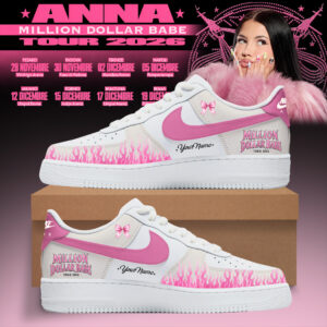 Million Dollar Babe Tour 2026 Commemorative Af1 Shoes