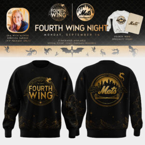 Fourth Wing Night X Mlb Epic Fantasy Crewneck Sweatshirt